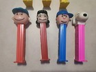Vintage Peanuts Pez Dispensers Snoopy  Charlie Brown Lucy  Woodstock