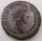 Roman Empire Antoninus Pius Silver Denarius C  Ad 138-161 Ancient Coin 18mm