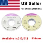 914 Mm Dental Orthodontic Niti Open Coil Spring 3 Feet Dia 010 012 Inch