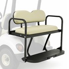 Golf Cart Folding Rear Flip Seat For Yamaha Drive  g29  2007-2016 Off White