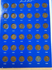 1909 - 2025 Lincoln Cent Set  Wheat   Mem   Mixed Pds  One-a-year Set