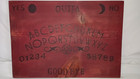 Rustic Handcrafted Wood Ouija Board Sprit Mystifying Oracle
