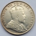 1905 Canada 10 Cents Dime Silver Km 10 Edward Vf Cleaned