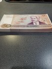 Brazil 50 Cruzados Uncirculated 100 Banknote Lot Banco Central Brasil  1108