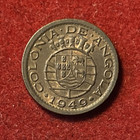 Angola 10 Centavos 1949 Bronze Coin Km 70 T6904