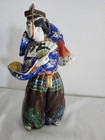 Large 11  Old Japanese Figure Wearing Traditional Court Costume Imari Porcelain