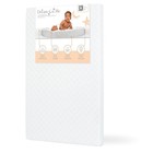 Holly 2-in-1 Mini Crib Mattress  Dual-sided Infant   Toddler  Waterproof Cove   