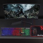 Bluefinger Rgb Gaming Keyboard And Backlit Mouse Combo  Usb Wired  Led Black