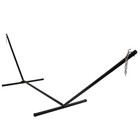 Heavy-duty Hammock Stand For Outside  Black  Easy Assembly By Sunnydaze