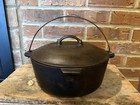 Vintage Martin Stove Company Cast Iron Dutch Oven   9