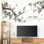 Removable Flower Decal Tree Branch Birds Wall Sticker Vinyl Mural Art Home Decor