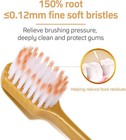 Adult Wide Head Soft Hair Toothbrush  Manual Toothbrush  Excellent Cleaning Effe