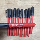 Milwaukee 48-22-3100 Inkzall Black Fine Point Marker Lot Of 10