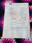 1959 Volkswagen Beetle Honest Car Sales Brochure Vintage Vw Foldout Germany