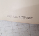 Vintage 1975 Singer Sewing Machine Applications Instruction Manual Booklet 1531