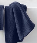 Nwt Norwex Kitchen Towel Diamond Textured Midnight Navy Blue Dish Hand Drying