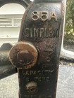 Vintage Simplex Train Railroad Jack 85a 5 Ton Works Templeton Antique Usa 