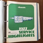 Vintage 1970 s Ford Summer Workshop Program Binder With Training Booklets