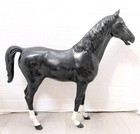 Vintage Johnny West 1965 Black Thunderbolt Horse By Marx Toys Western Cowboy