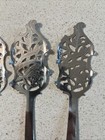 4 Absente Absinthe Sugar Spoon Wormwood Leaf Style Cocktail Barware Collectible