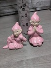 Read Vintage Gilner Pixie Elf Pink 1950 s Figurine Lot Ceramic Mcm