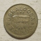 Oskaloosa Traction   Light Company  iowa  Transit Token - Ia730a