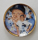 Mickey Mantle Hamilton Collection Limited Edition Plate - Free Shipping