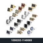 Mens Square Cufflinks Pair Shirt Cuff Links Wedding Business Gift