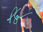 Pete Sampras Green Ink Photo Auto Autograph 8 5x11 Hand Signed 