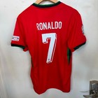 Nwt Nike Portugal Cristiano Ronaldo  7 Mens Soccer Jersey Size Medium - Red
