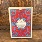 Vtg 1969 Psychedelic Jumbo Playing Cards French Recipe Cards Complete 54 Cards