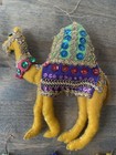 Rare Vtg Lee Wards Finished Felt Ornaments Three Wise Men   Camel  brd 