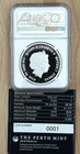 Coa  1 2019 Tuvalu Bart Simpson 1 Oz Silver Proof Ngc Pf70 Coa   1 Perth Mint