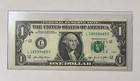 Miscut Misaligned Off Center Error Note  1 One Dollar Bill 2021 Series Fw
