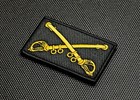 U s  Army Cavalry Crossed Sabres Premium Embroidered Morale Patch Armored Hook