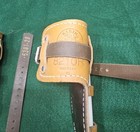Klein 8210 Tree Pole Climbing Spikes Spurs Gaffs Pads Straps Nos 