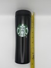 Starbucks Coffee Cup Travel Mug Tumbler 16 Oz Black Double Wall