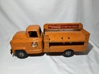 Vintage 1960s Buddy L Coca-cola Delivery Toy Truck Orange