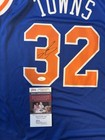 Karl Anthony Towns New York Knicks Signed Autographed Jersey Jsa Coa