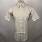 Nos Mens Arrow Dress Shirt Kent Striped Deadstock Vtg 70s 80s Medium 15 5 Tall