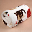 Soft Warm Pet Flannel Blanket Bed Mat Pad Cover Cushion For Dog Cat Puppy Animal