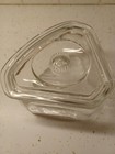 Vintage 1940 s Scurlock Kontanerette Triangle Refrigerator Glass Corner Dish