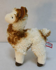 Douglas The Cuddle Toy Liam Llama Brown White Soft Plush Stuffed Animal