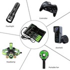 1 10pc 3 7v 9900mah Rechargeable Button Top Li-ion Batteries High Capacity