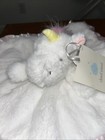 Cloud Island Unicorn Lovey Baby Security Soft Blanket Pink Satin Plush 14  Nwt