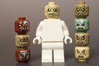 Lego Lord Of The Rings   Hobbit Orc Uruk Hai Minifigure Heads X8 Custom Printed 