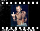 Phil Collins Middle Finger Poster-musician Print-in The Air Tonight-genesis-523