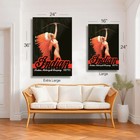 Vintage Indian Motorcycle Art Deco Poster Ad Metal Print 16x24 24x36