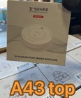 5 Pack X-sense Sd2j0ax Smoke Alarm Photoelectric 85db Standalone Sealed Battery