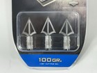 G5 Montec Broadheads Stainless Steel 100 Grain 1-1 16  Cut - Pack Of 3 Sealed